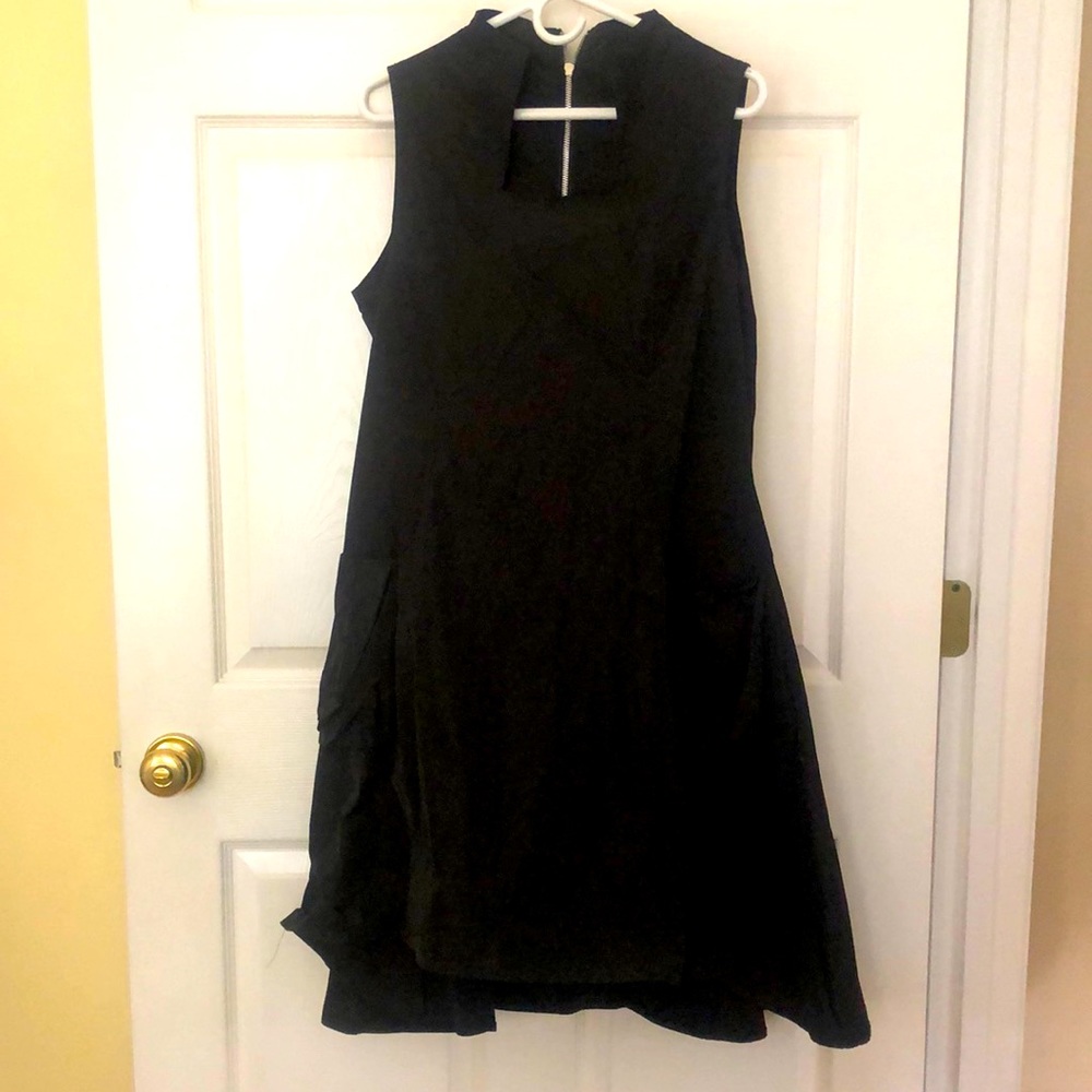 Black Taffeta top